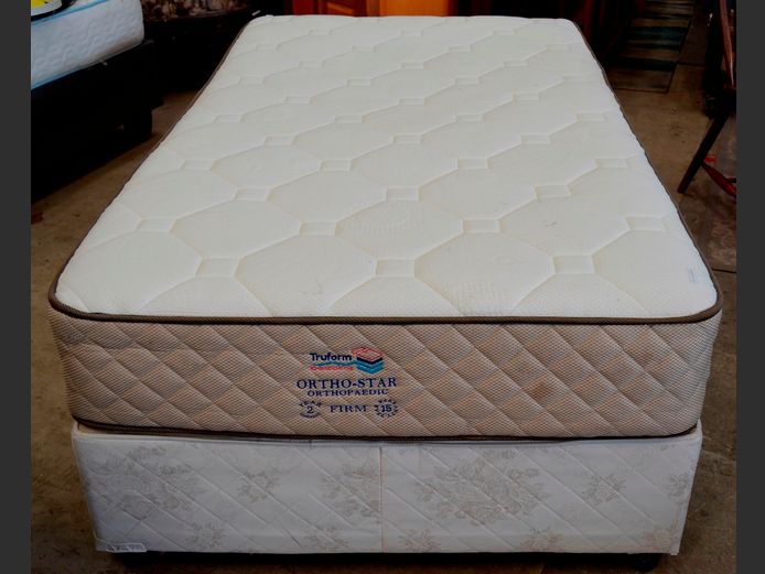 TRUFORM ORTHOSTAR ¾ BED BASE & MATTRESS SET