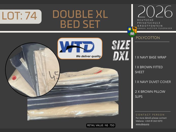 DEUTSCHE PRIVATSCHULE GROOTFONTEIN | KING BEDSET