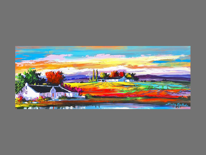 Solly Manthata (900mm x 330mm) + FREE FRAME