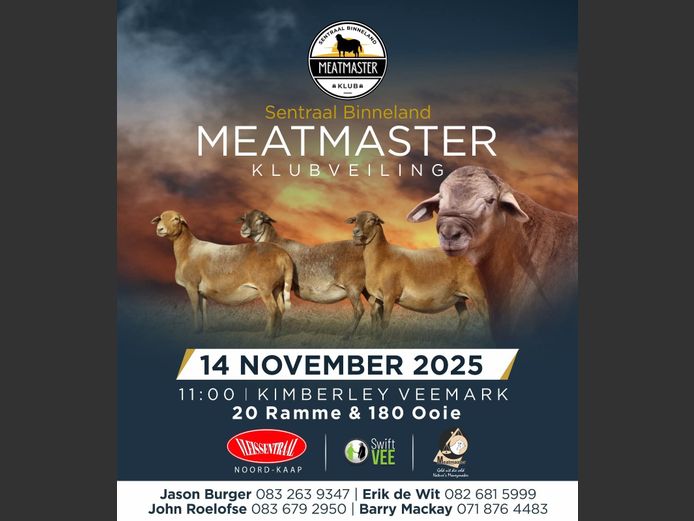 SENTRALE BINNELAND MEATMASTER KLUBVEILING