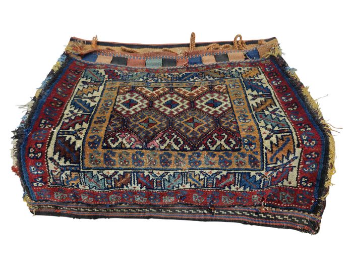 Authentic Tribal Hand-Woven Persian Khorjin Saddlebag