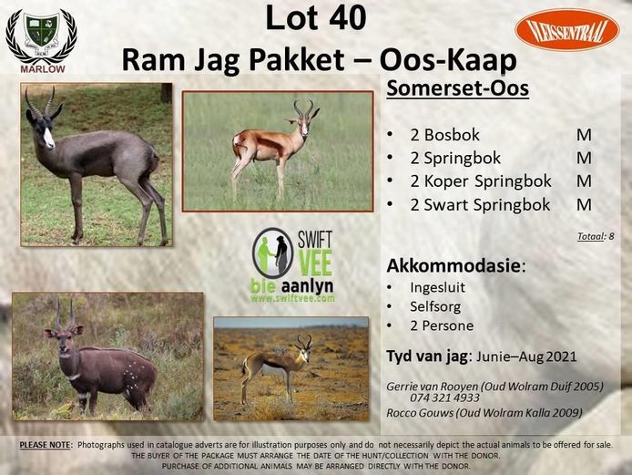 Ram Jag Pakket – Oos-Kaap