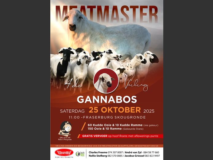 GANNABOS MEATMASTER 4DE VEILING