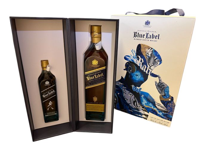 Johnnie Walker Blue Label - Limited Edition Design - Crafted by Tristan Eaton - Limited Edition Box Set 