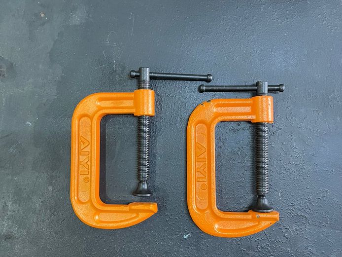 3 Inch G-Clamp x2