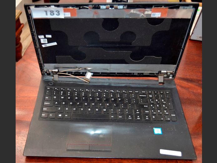 LENOVO CORE i5, 7th GENERATION LAPTOP [Untested, no charger, screen needed, damaged]