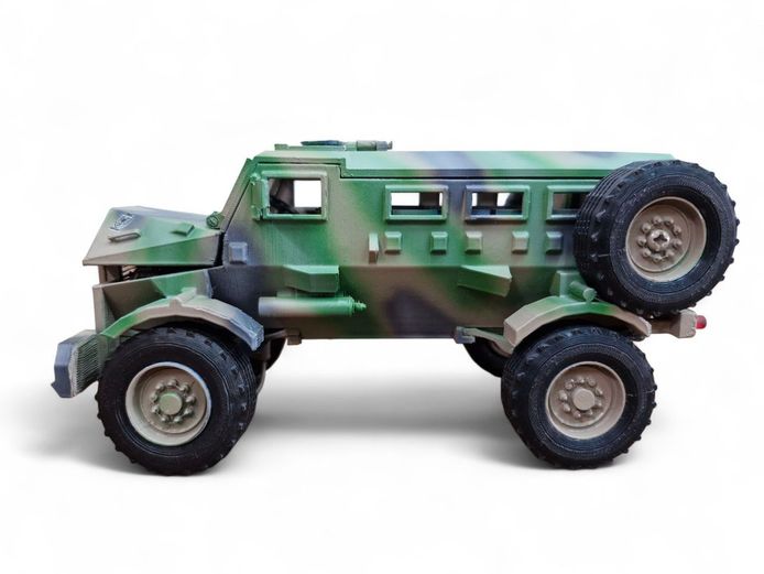 Mine-Resistant (MRAP) Casspir Armored Vehicle Model