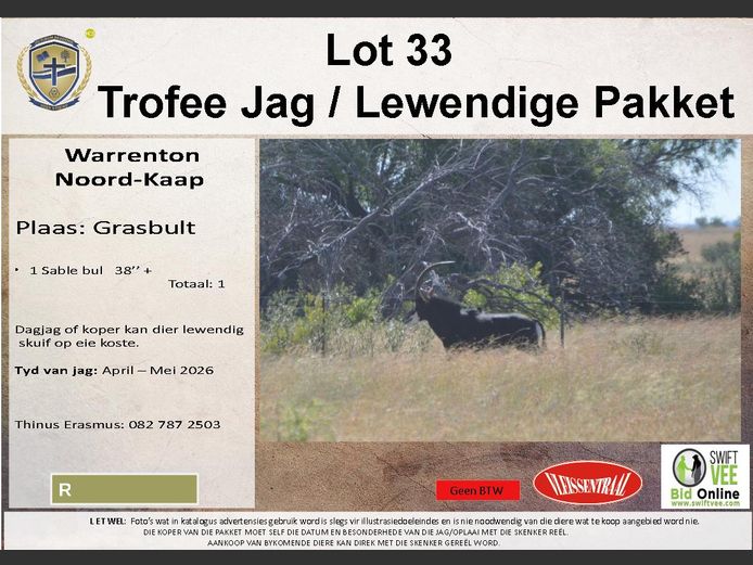 Trofee Jag / Lewendige Pakket