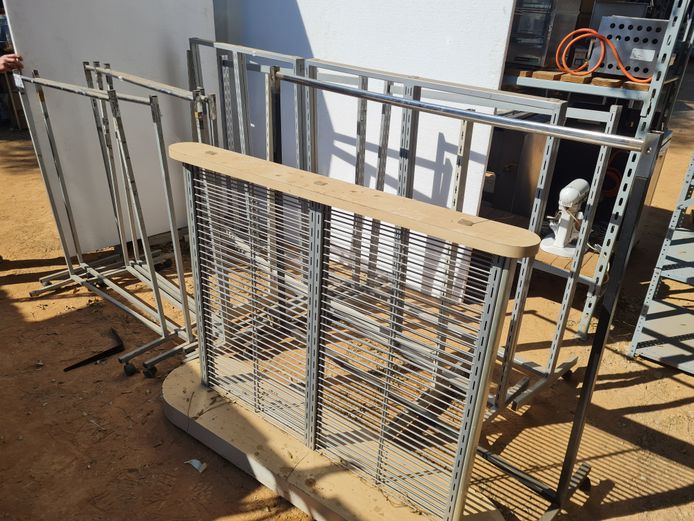 12 X CLOTHING HANGING RACKS