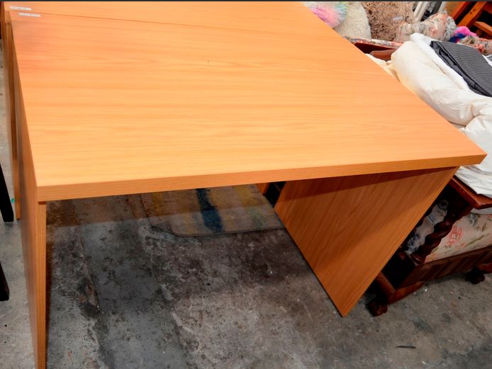 OAK FOIL DESK, 100 x 60 x 75cm