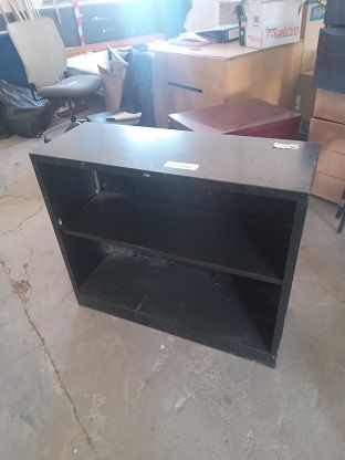 Steel Black Book Case Shelf 