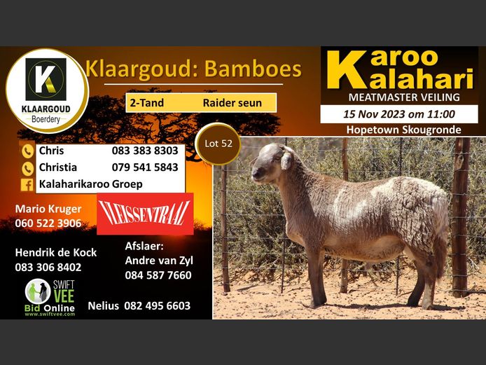 CP 52 | KLAARGOUD BOERDERY