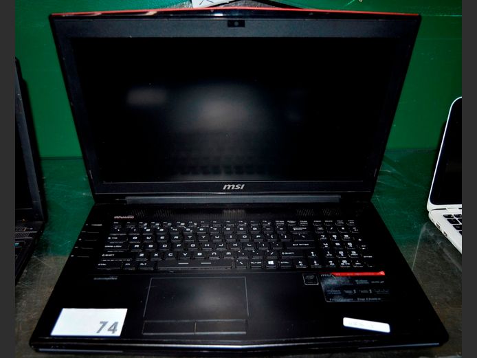 MSI GAMING LAPTOP [Untested, no charger]  [#: 414433029]