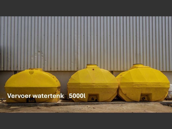 5000l vervoer tenk