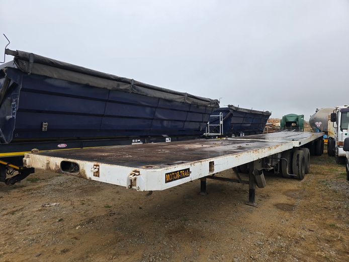 2024 MOTORTRAIL TANDEM SUPER-LINK FLAT DECK GRANITE SPEC TRAILER SET