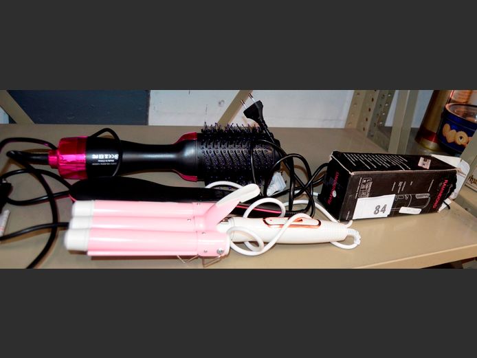 HOT AIR BRUSH, HAIR CURLER, etc [Faulty]