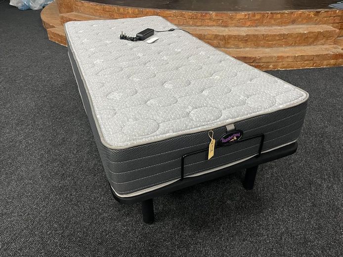 New Slumberland motion bed - single XL - Arlington 
