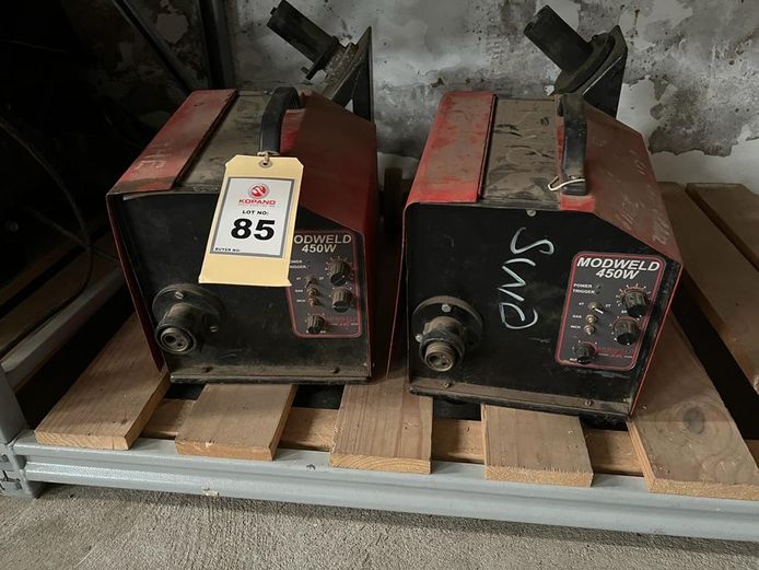 2 x Welding machines