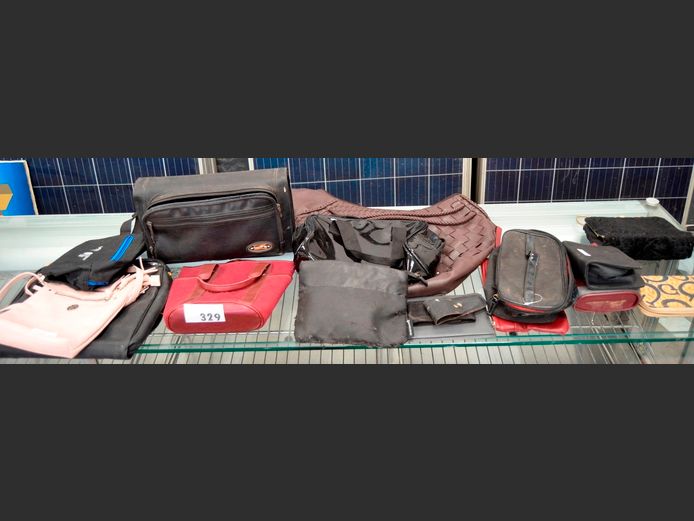 HANDBAGS, MAKE UP BAGS, etc