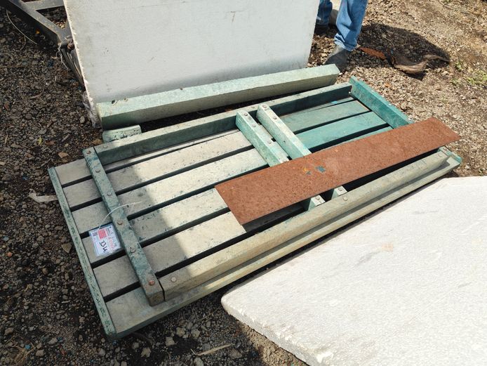 PATIO TABLE DAMAGED