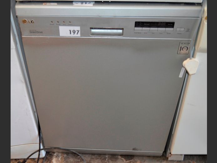 LG INVERTER DIRECT DRIVE DISHWASHER [Switches on, untested further]