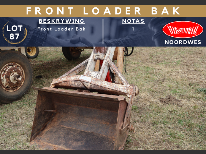 FRONT LOADER BAK