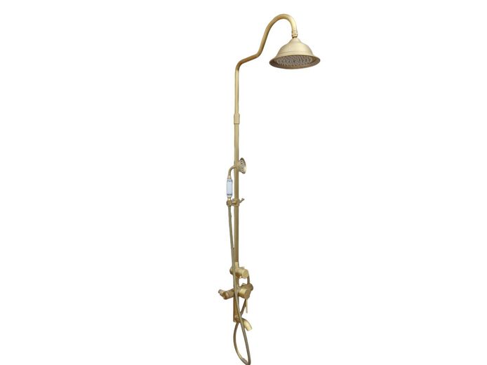 Brass Wall Mounted Shower Set
