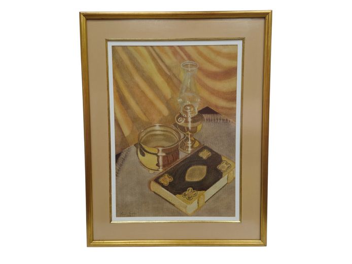 Gawie Grobler (1994), Stilte Tyd - Framed Pastel Still Life