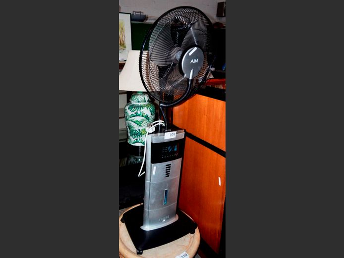 AIM MISTING FAN [Switches on, missing 1 wheel]