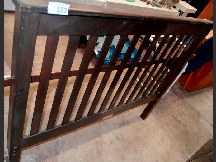 DARKWOOD DOUBLE HEADBOARD
