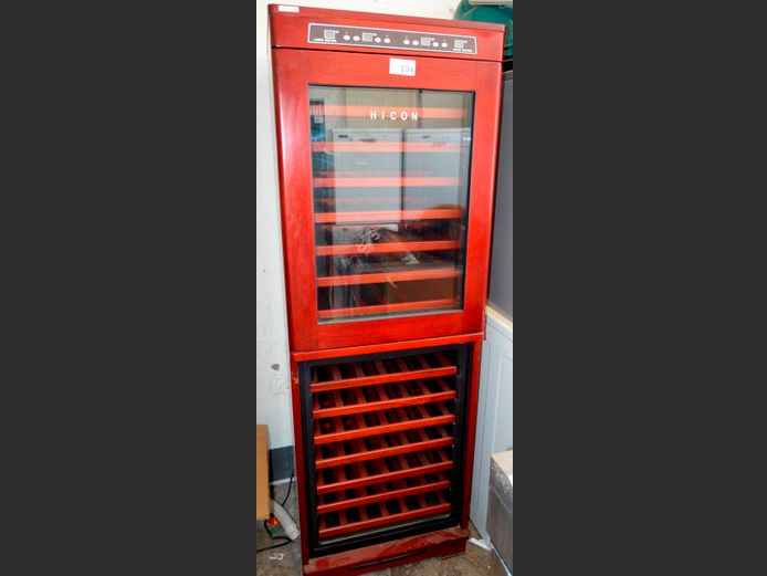 HICON 42-BOTTLE WINE COOLER [Switches on, Untested further]