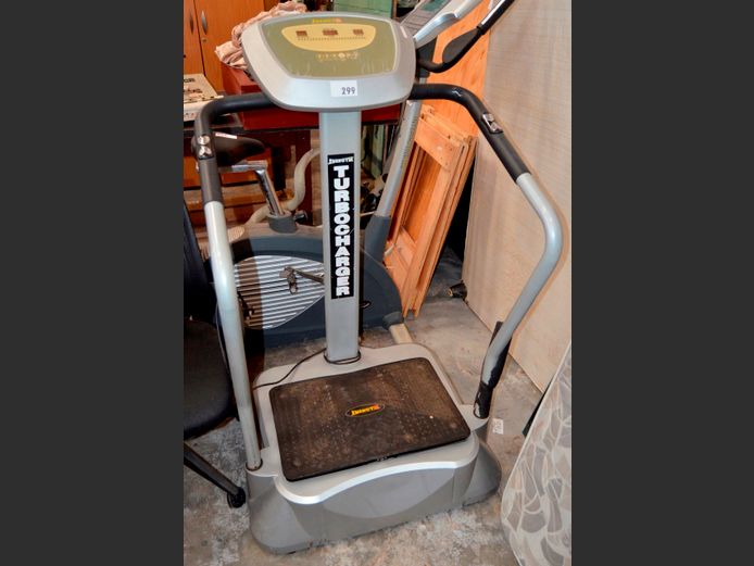 ENERGYM TURBO CHARGER POWER PLATE [Switches on]