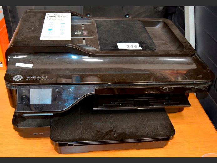 HP OFFICEJET 7612 ALL-IN-ONE PRINTER [Switches on, untested further, no power supply]