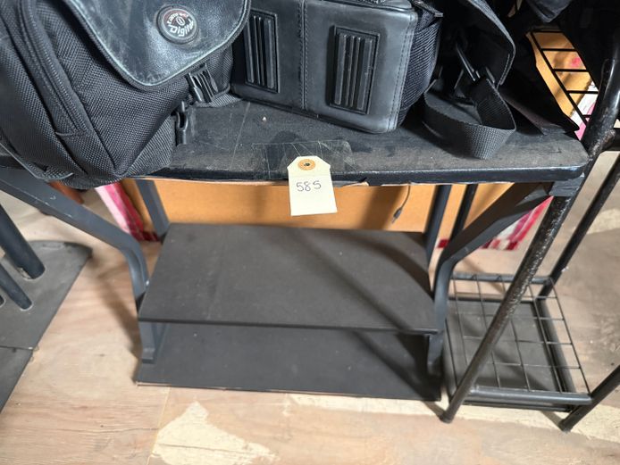 Black Stand + Side Rack 
