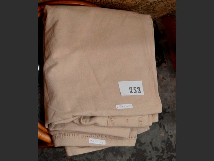 BEIGE TABLECLOTH