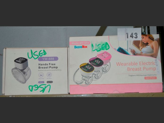 LOT: 2 x BREAST PUMPS [Untested]