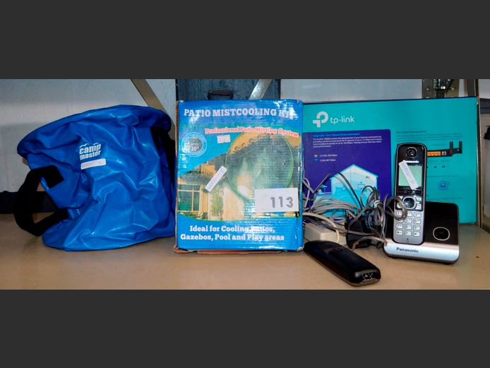 TP LINK ROUTER, BELL PHONES, etc [Untested]