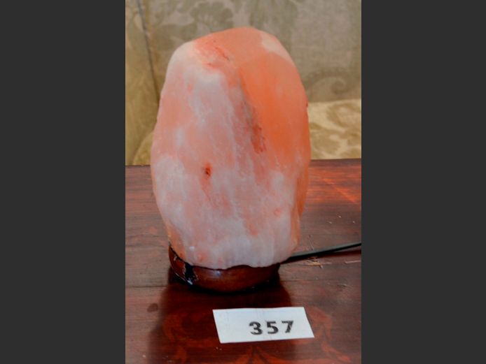 PINK SALT LAMP, 19cm High