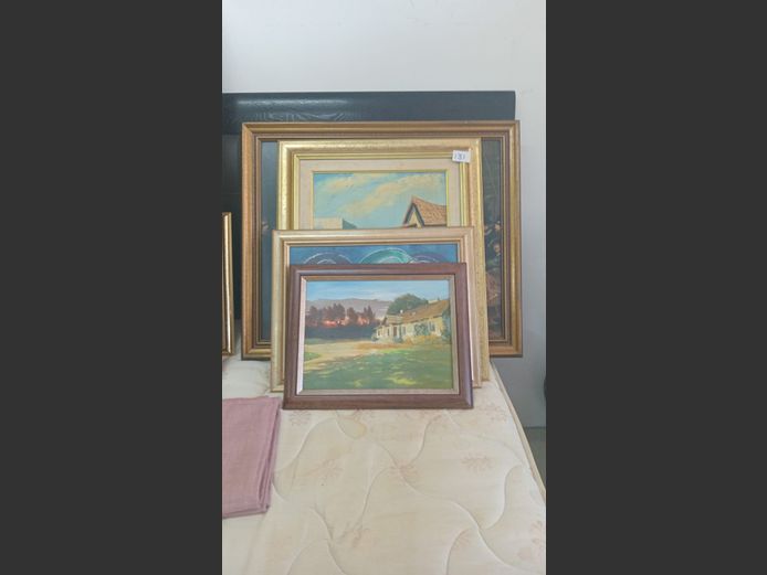 Joblot paintings