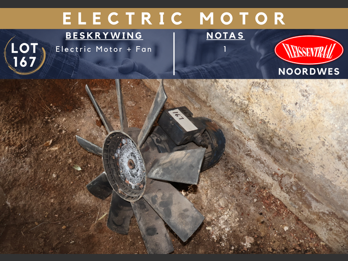 ELECTRIC MOTOR + FAN
