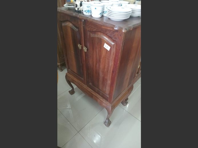 Imbuia cupboard no back 