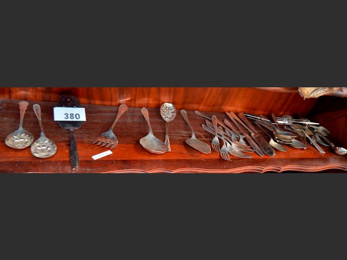 COLLECTION SILVER PLATE CUTLERY