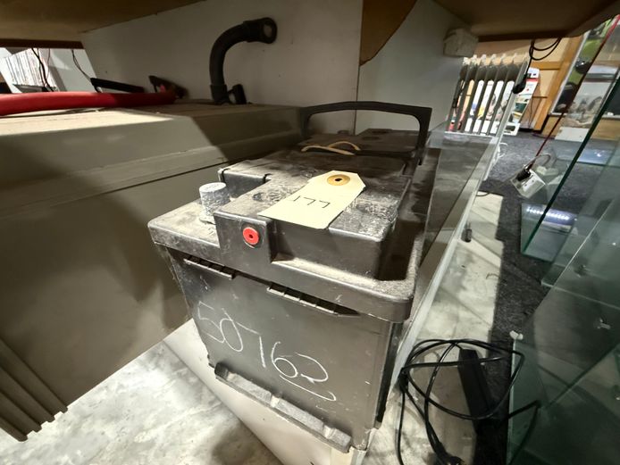 Unmarked Car Battery 