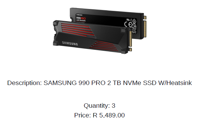 GOLD PALLET OF BRAND NEW STOCK TOTAL RETAIL VALUE: R 102,661.82